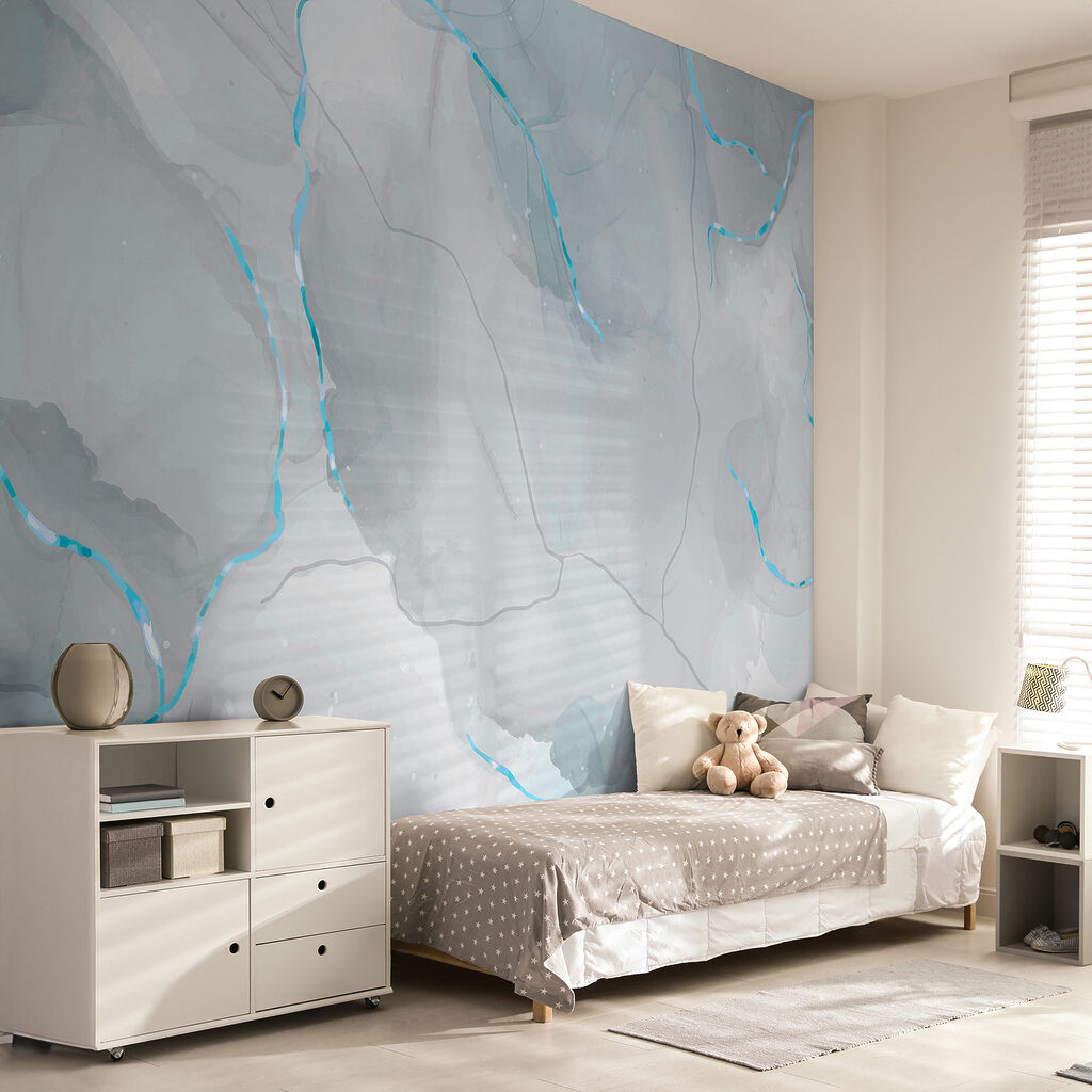 Bleke aders met lichtsporen — interieur 1