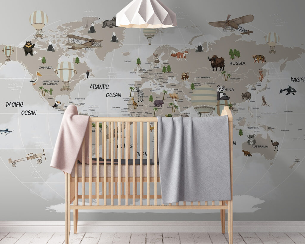 Wereldreis met dieren, vliegtuigen — interieur 3