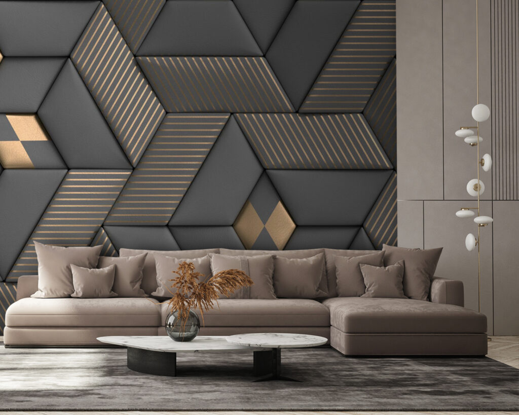 Donkere kubussen, gouden ribben — interieur 8