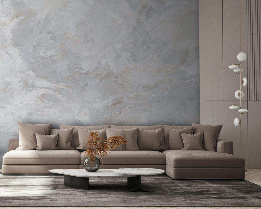 Bleke steenlagen in vegen — interieur 7