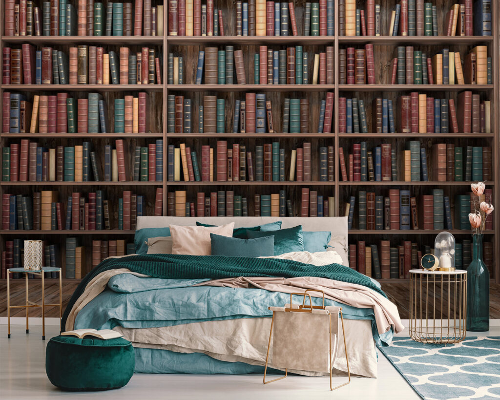 Boeken rond stille hoeken — interieur 2