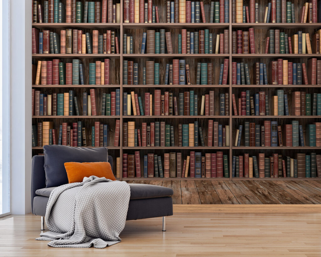 Boeken rond stille hoeken — interieur 5