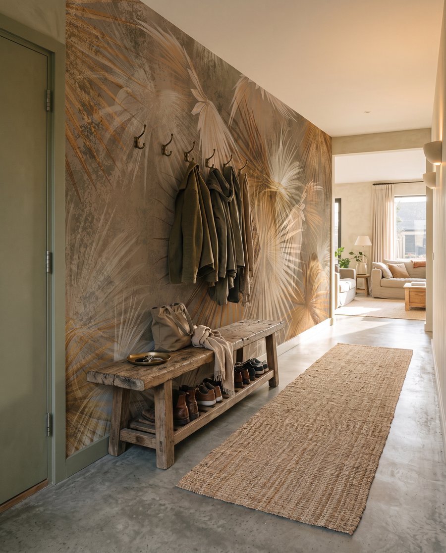 Een waaier van zandpalmen — interieur 4