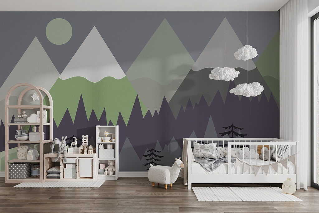 Bergen en bos — interieur 3