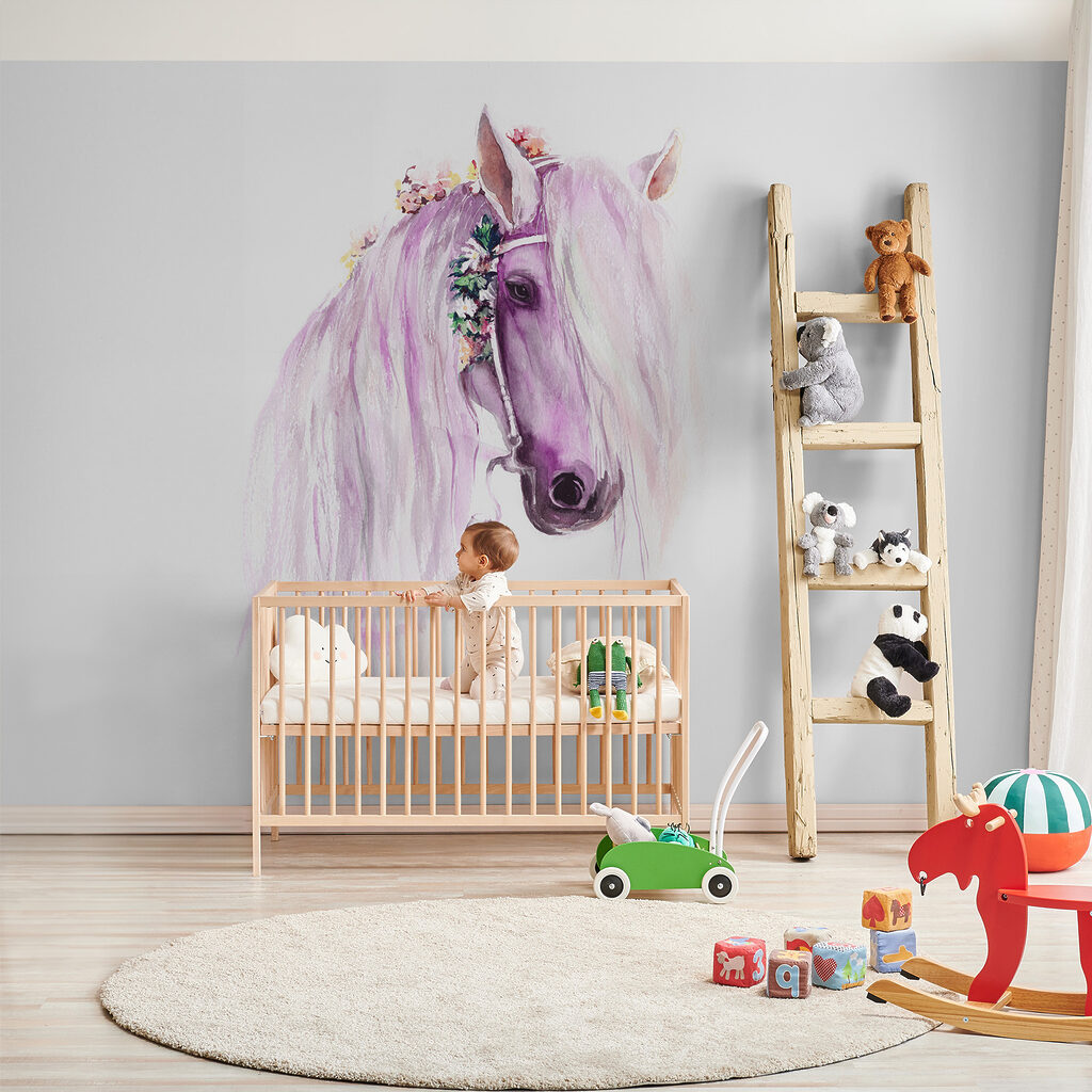 Een paard in lila — interieur 2