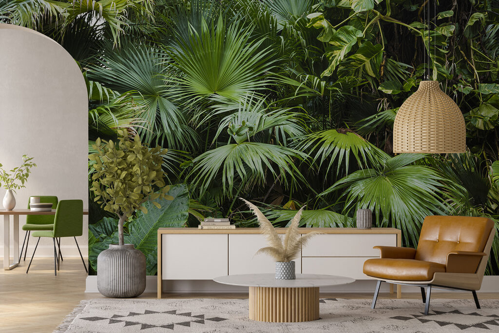 Een waterval van jungleblad — interieur 2