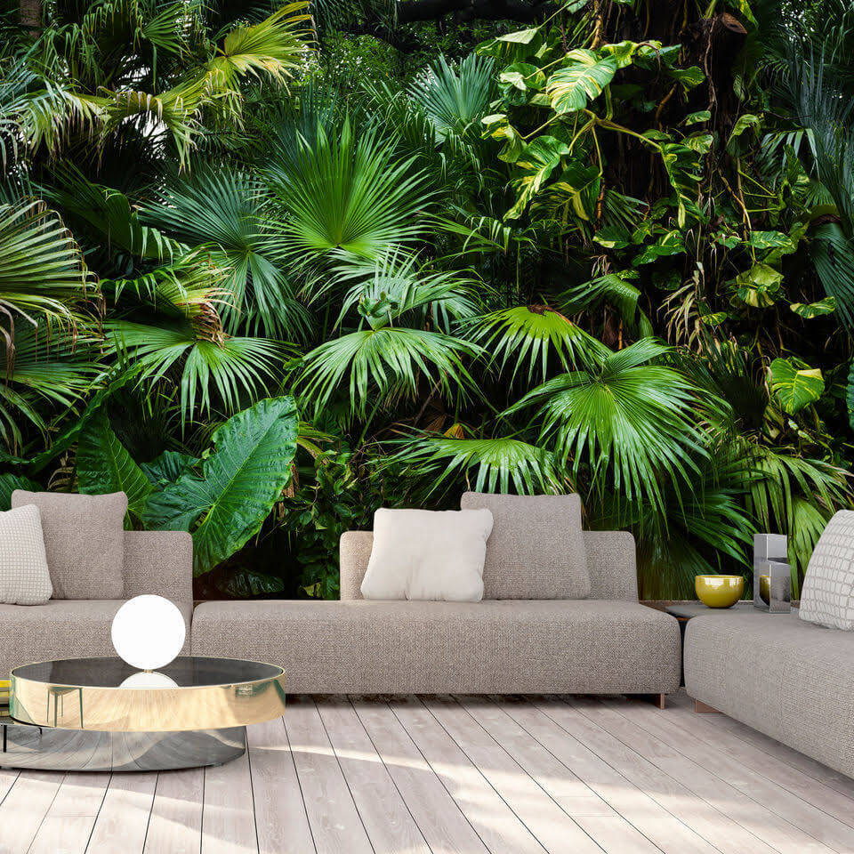 Een waterval van jungleblad — interieur 5