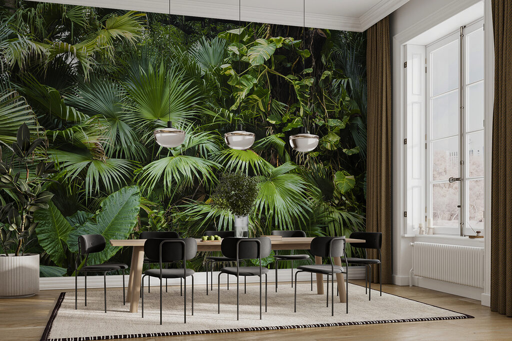 Een waterval van jungleblad — interieur 4