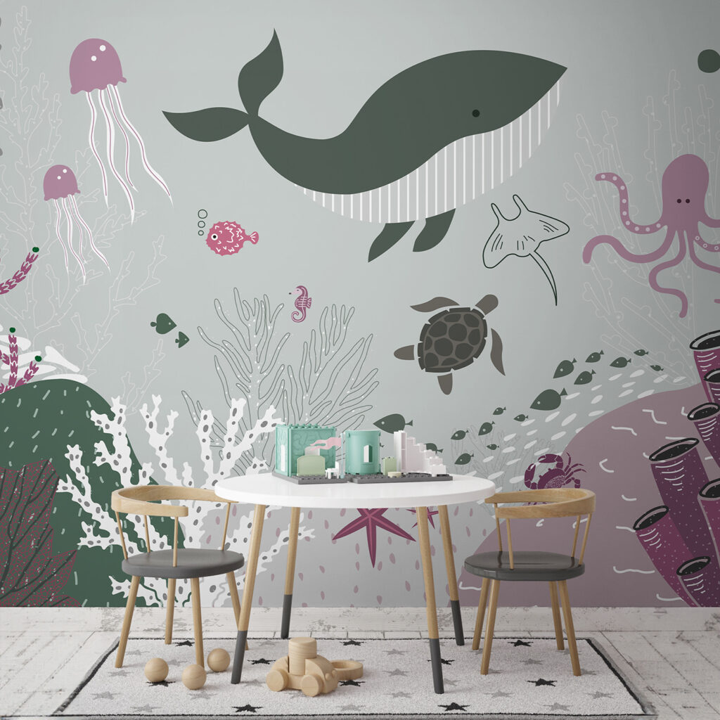 Zeediertjes in zachte tuinen — interieur 1
