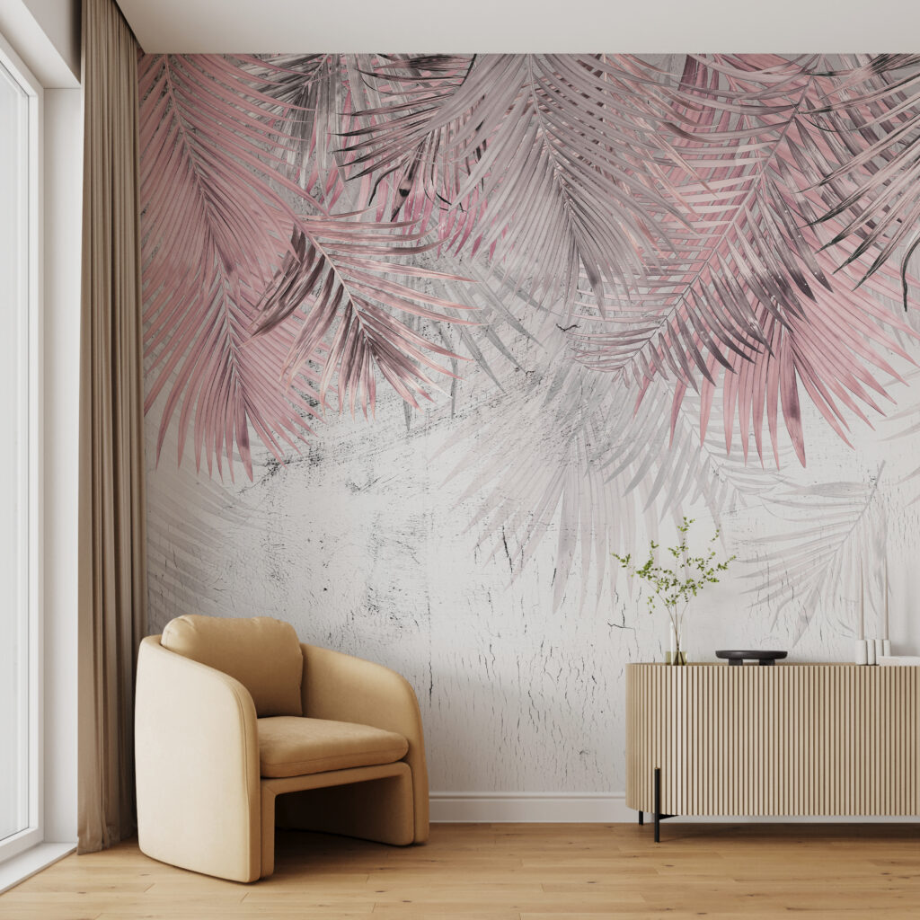 Palmveren boven verweerde lagen — interieur 1