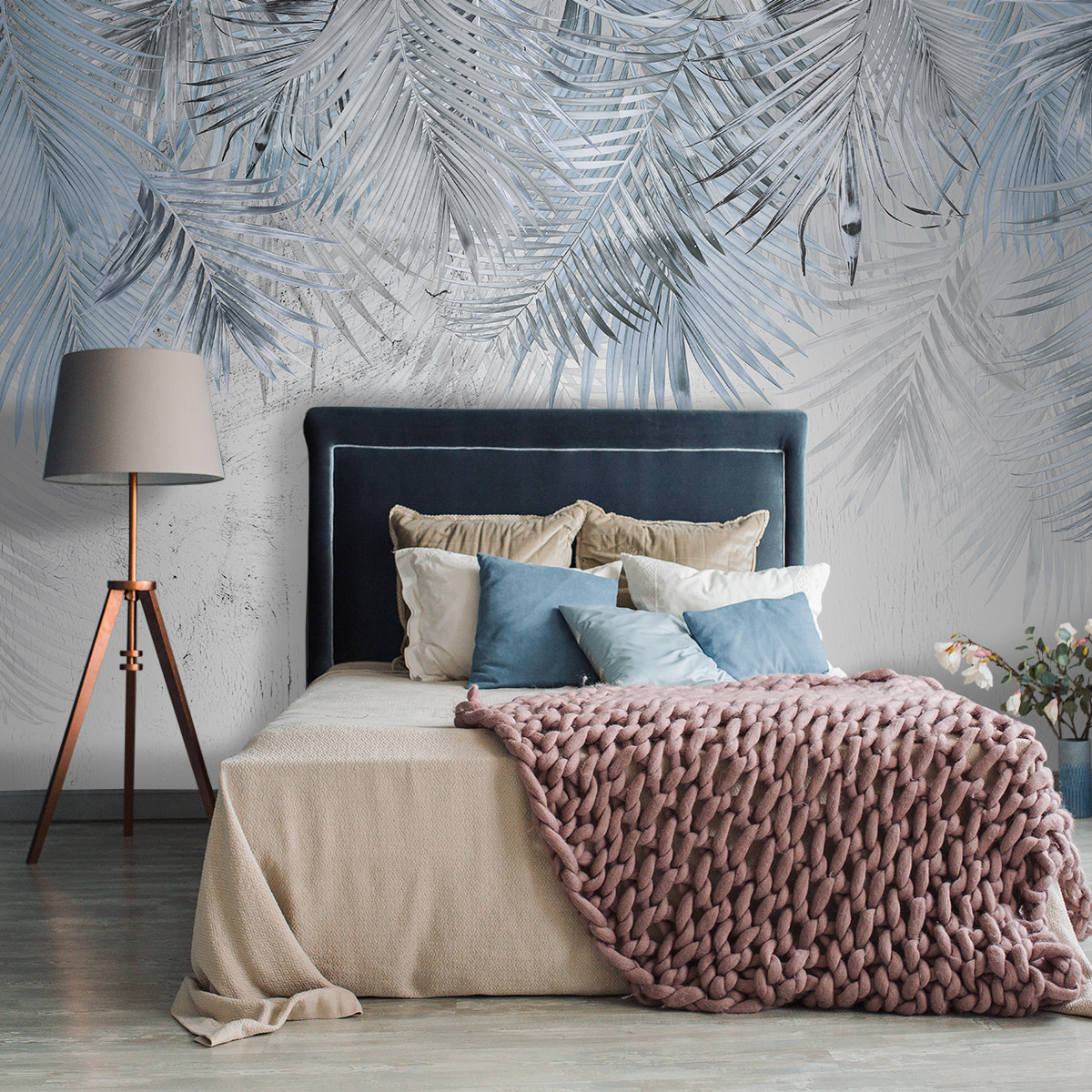 Palmveren boven verweerde lagen — interieur 1