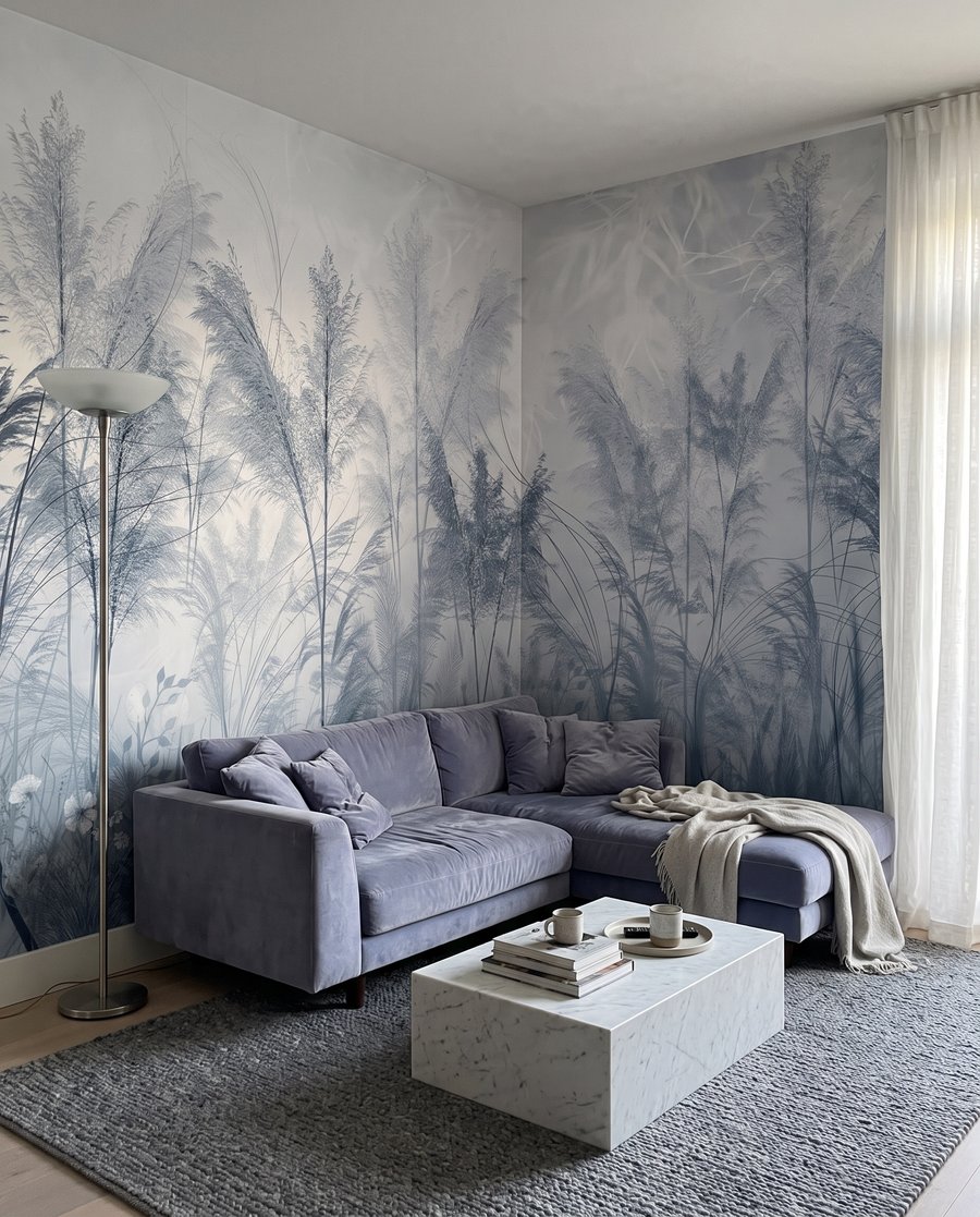 Weide in ochtendlicht — interieur 4
