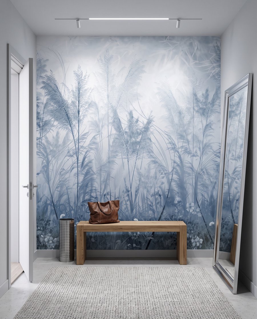Weide in ochtendlicht — interieur 1