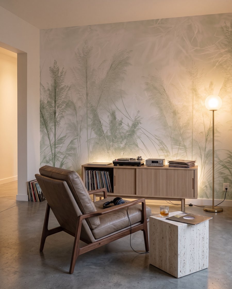 Weide in ochtendlicht — interieur 3