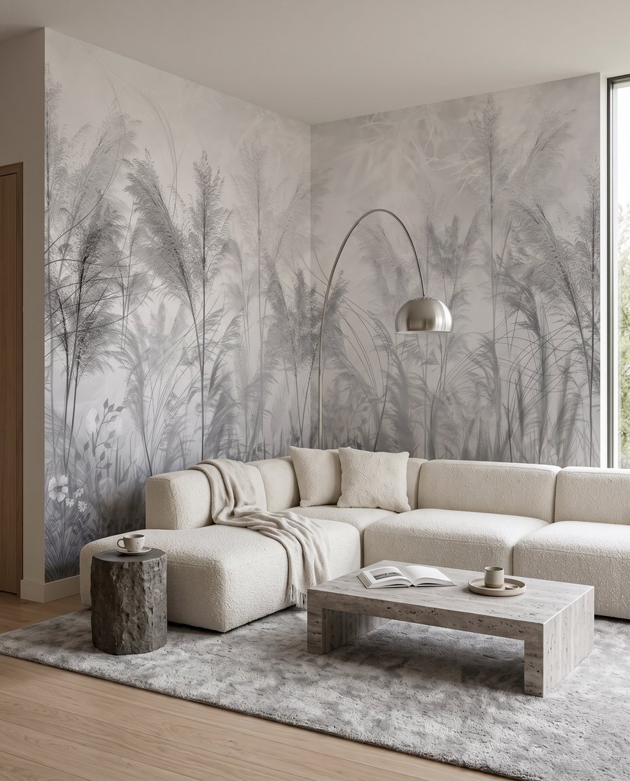 Weide in ochtendlicht — interieur 1