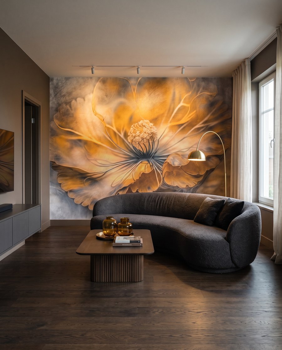 Een bloem in amberlicht — interieur 3
