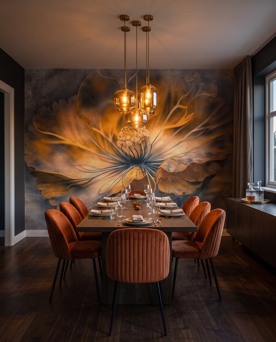 Een bloem in amberlicht — interieur 6