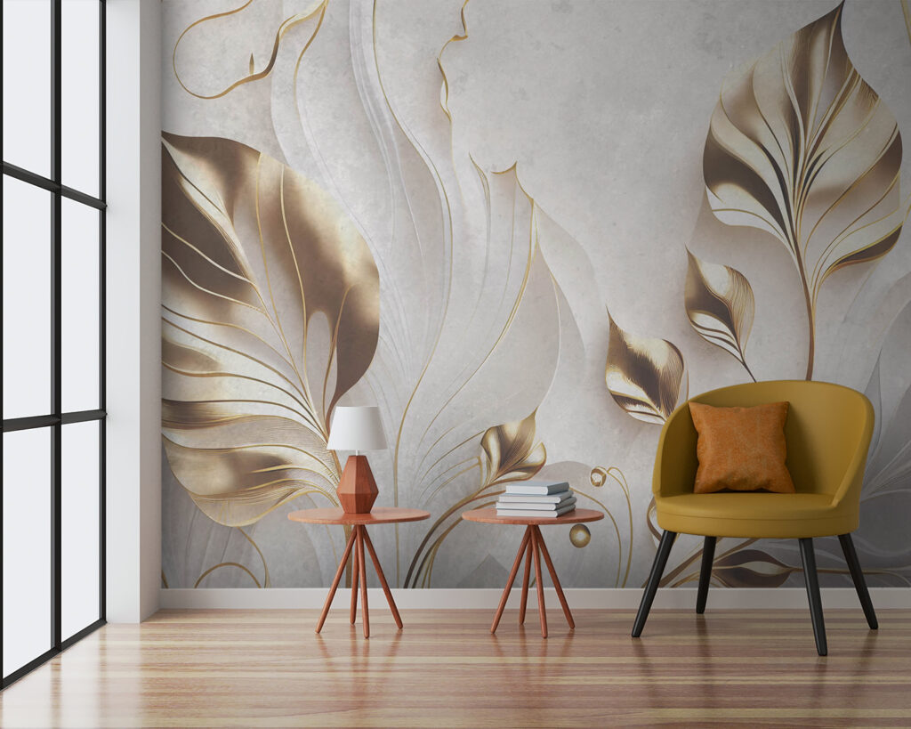 Elegante botanische motieven in zachte tinten — interieur 3