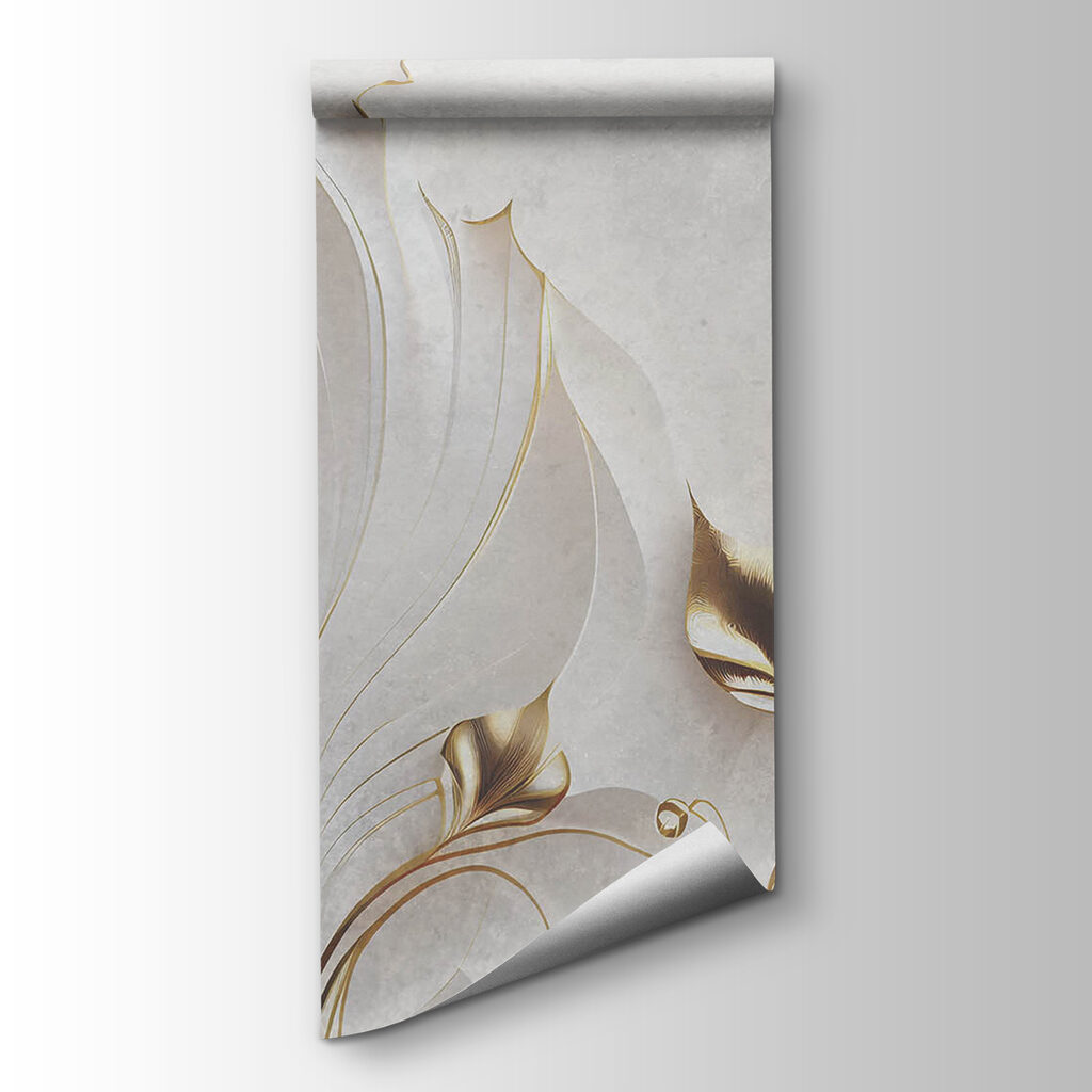 Elegante botanische motieven in zachte tinten — productweergave