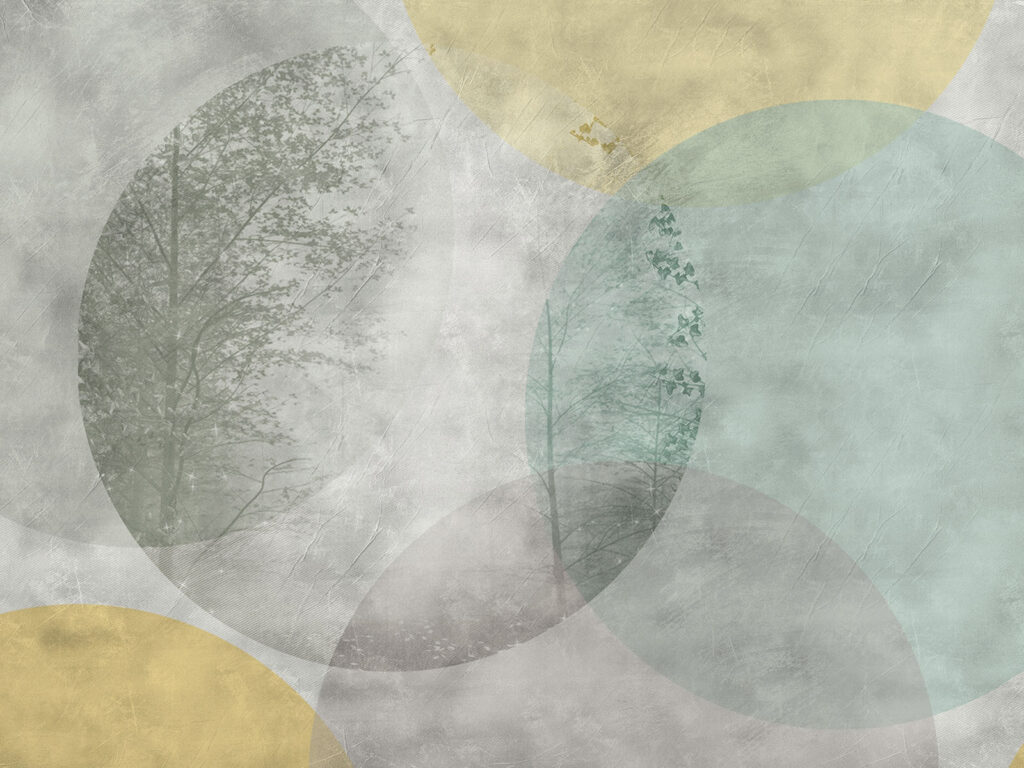 Abstracte patronen met natuurlijke elementen — volledig ontwerp