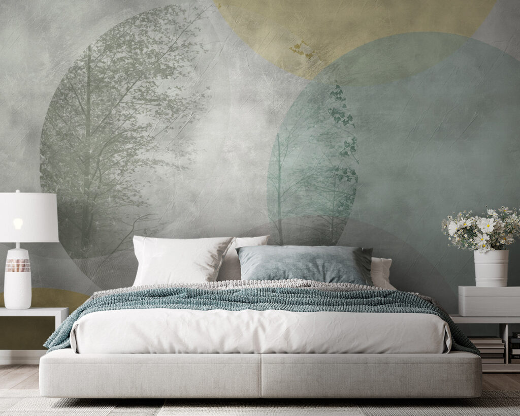 Abstracte patronen met natuurlijke elementen — interieur 2