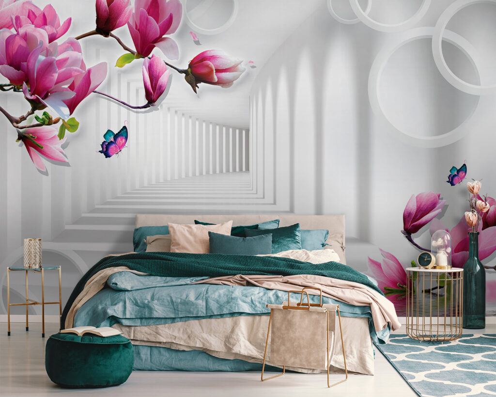 Magnolia langs witte gang — interieur 2