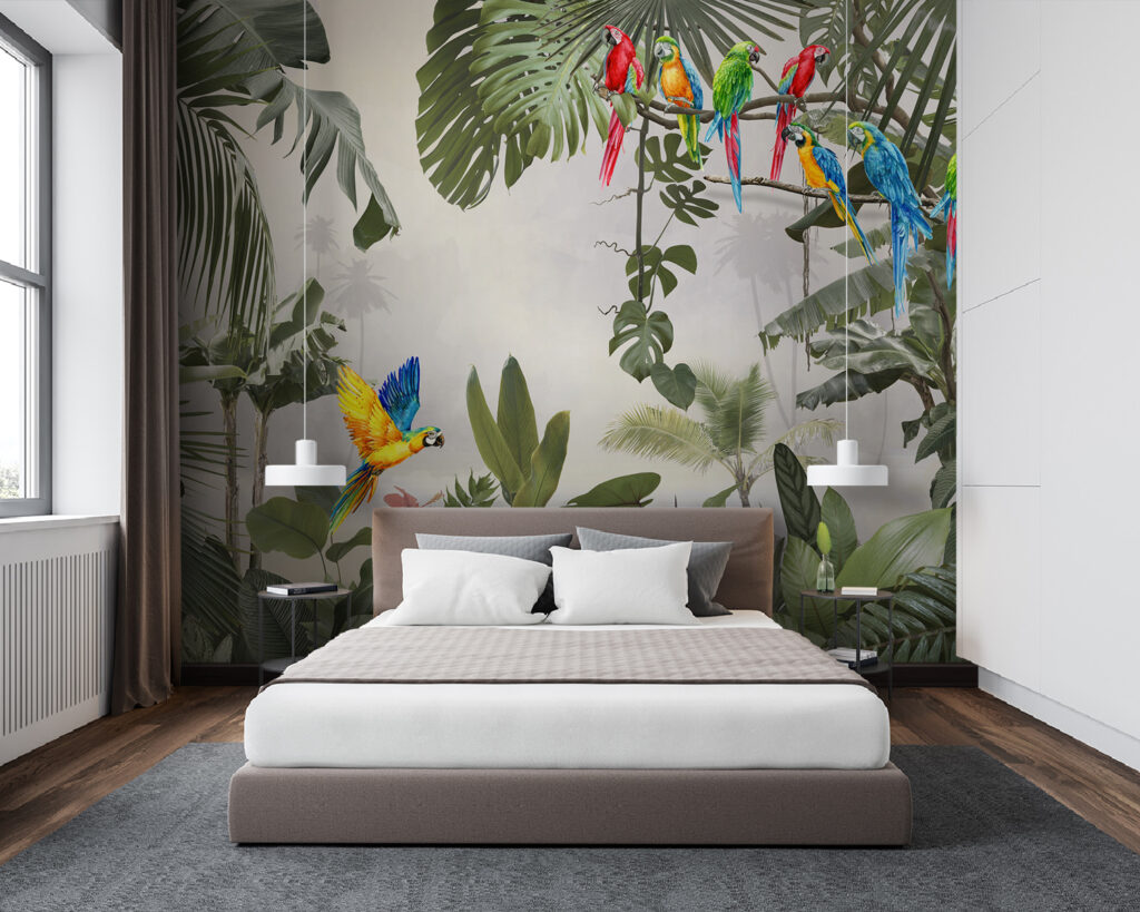 Ara's omlijsten lichte jungle — interieur 1