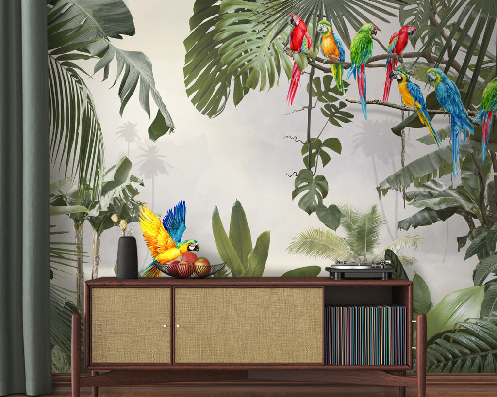 Ara's omlijsten lichte jungle — interieur 3