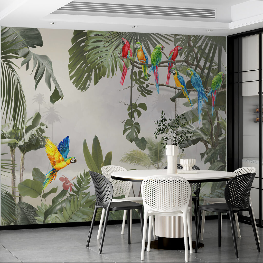 Ara's omlijsten lichte jungle — interieur 4