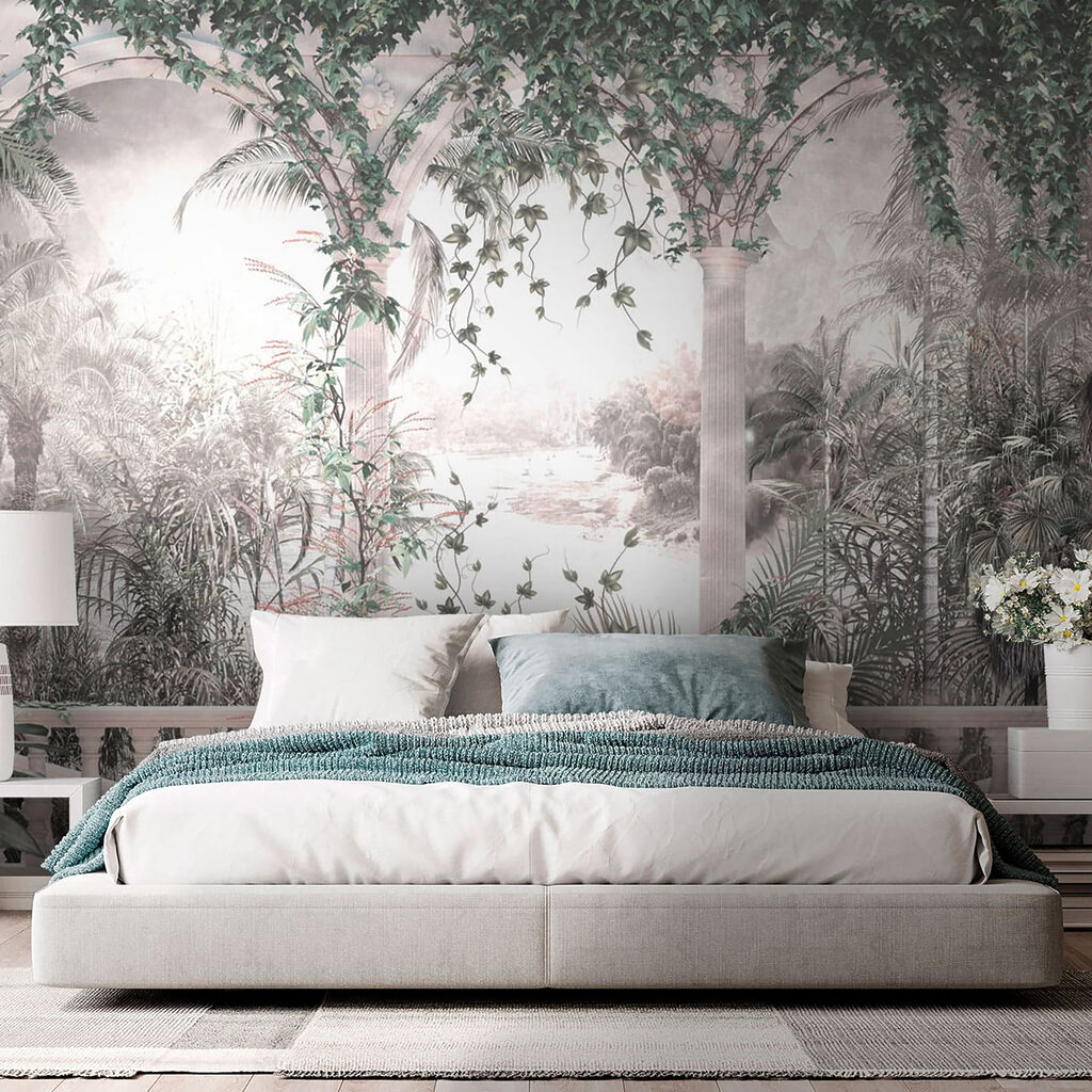 Bleke jungle achter arcade — interieur 4