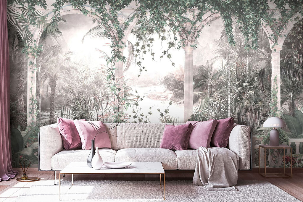 Bleke jungle achter arcade — interieur 5