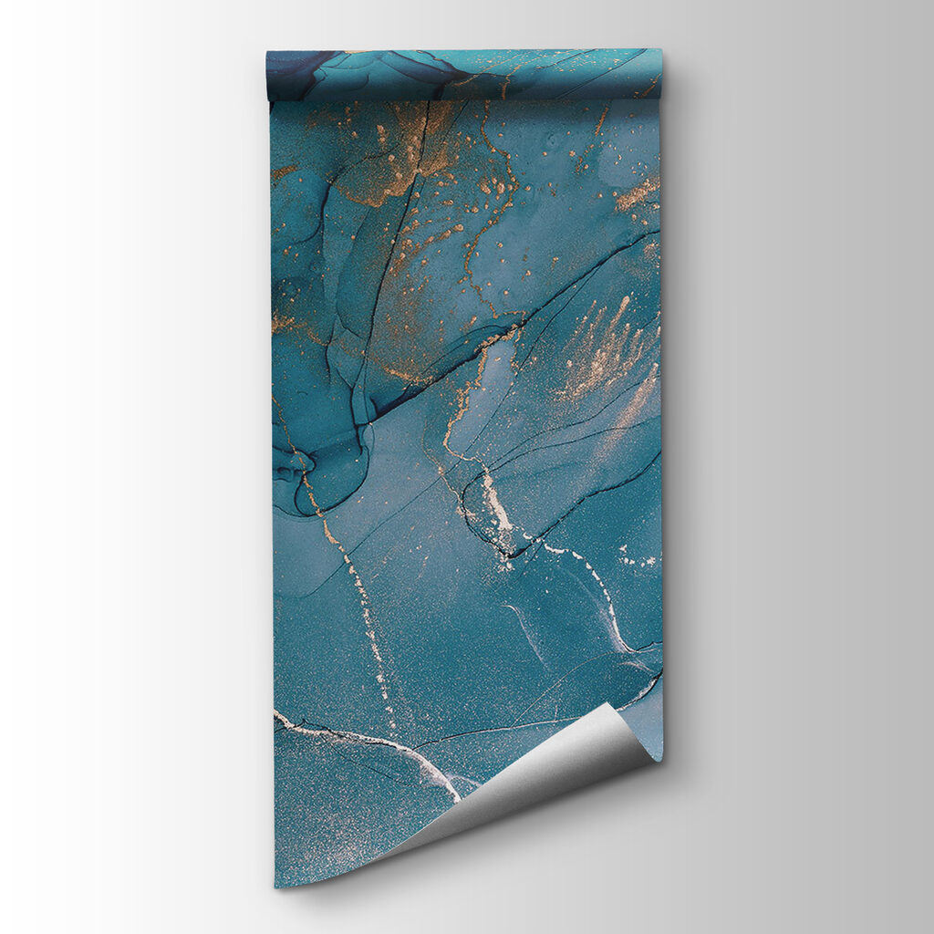 Diepe stroom van blauw — productweergave