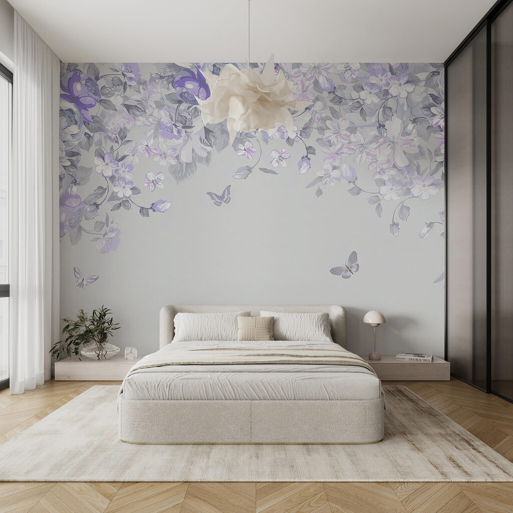 Vlinders onder een bloemenboog — interieur 2