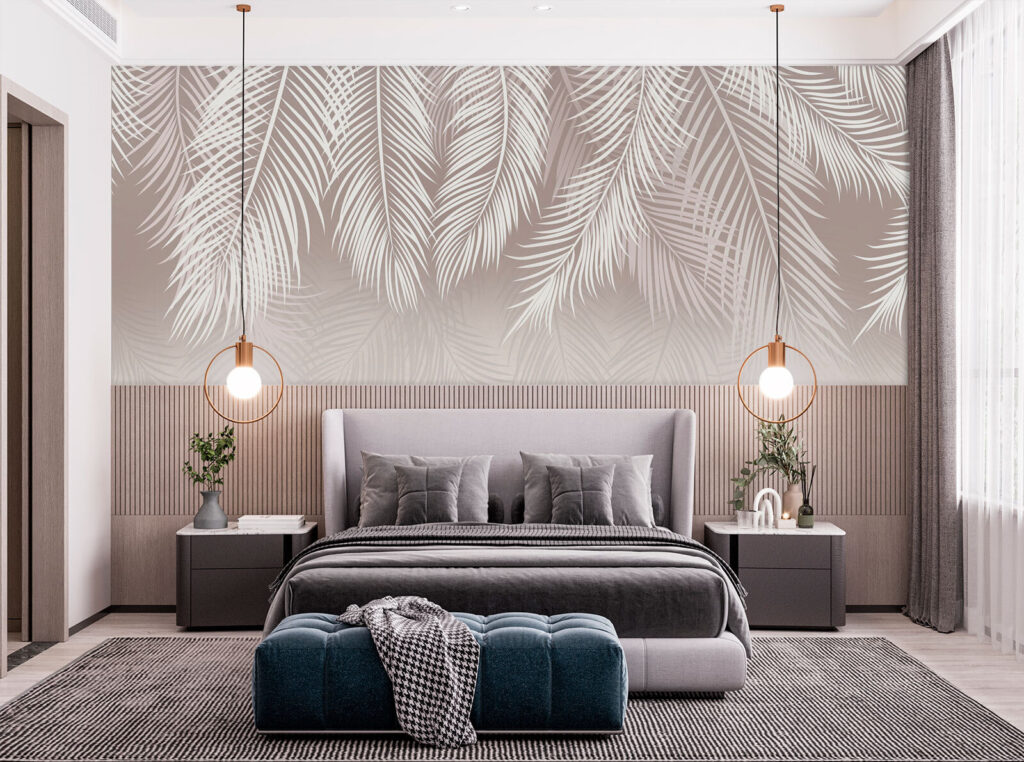 Witte palmveren voor grijsnevel — interieur 2