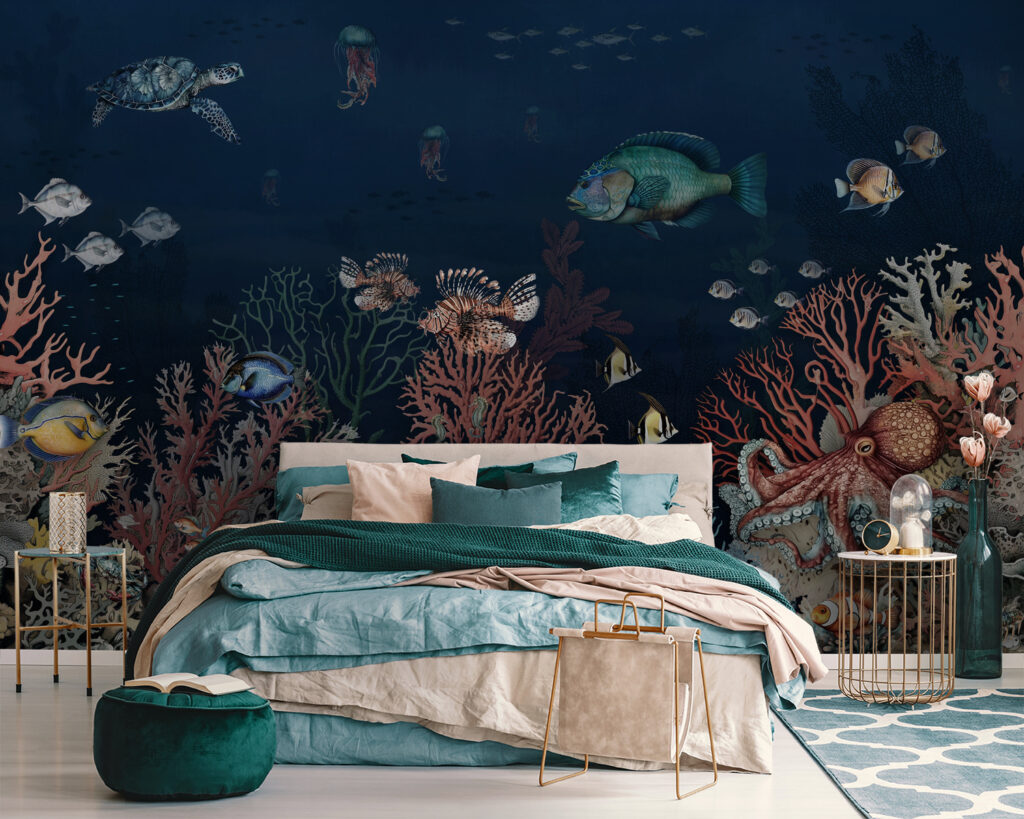 Een rif in diepblauw — interieur 2