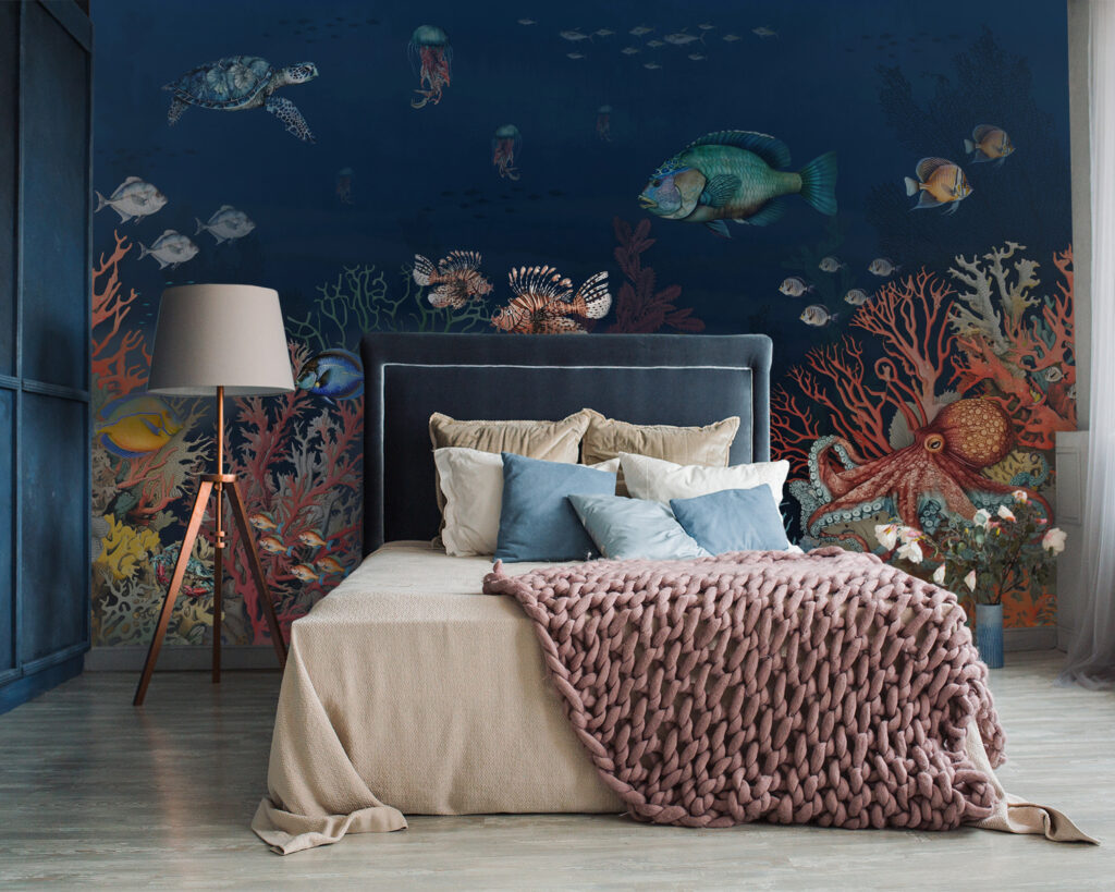 Een rif in diepblauw — interieur 3