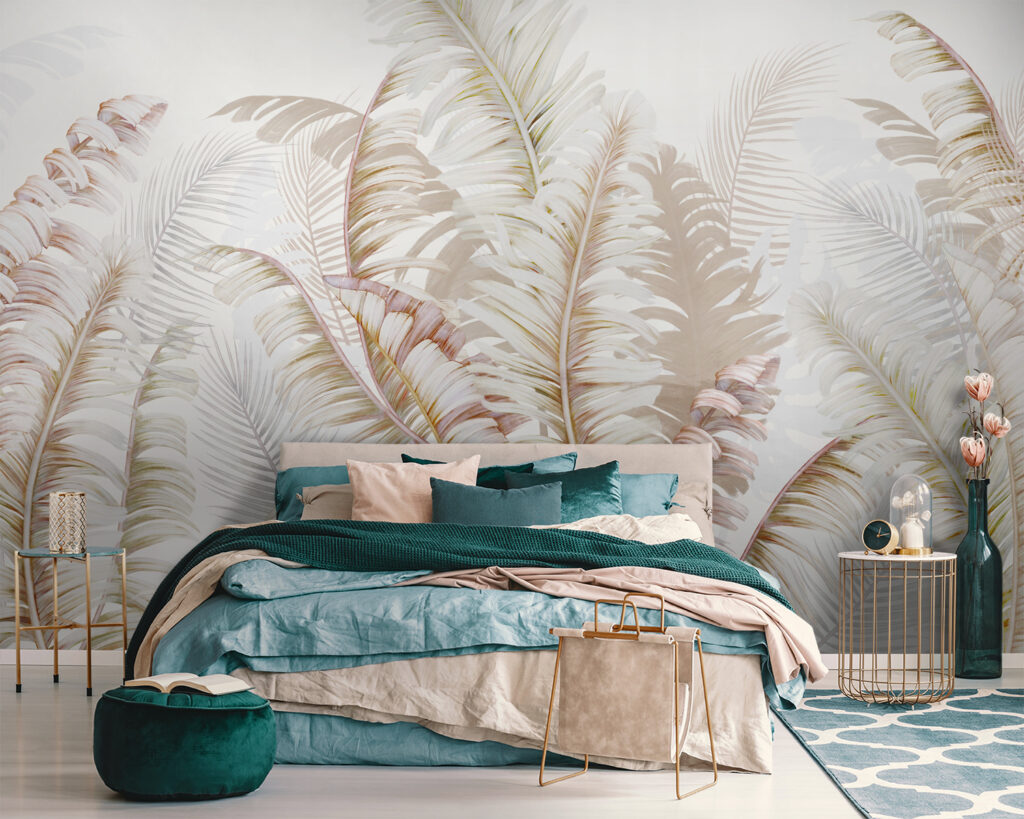 Palmveren in bleke bruintinten — interieur 2