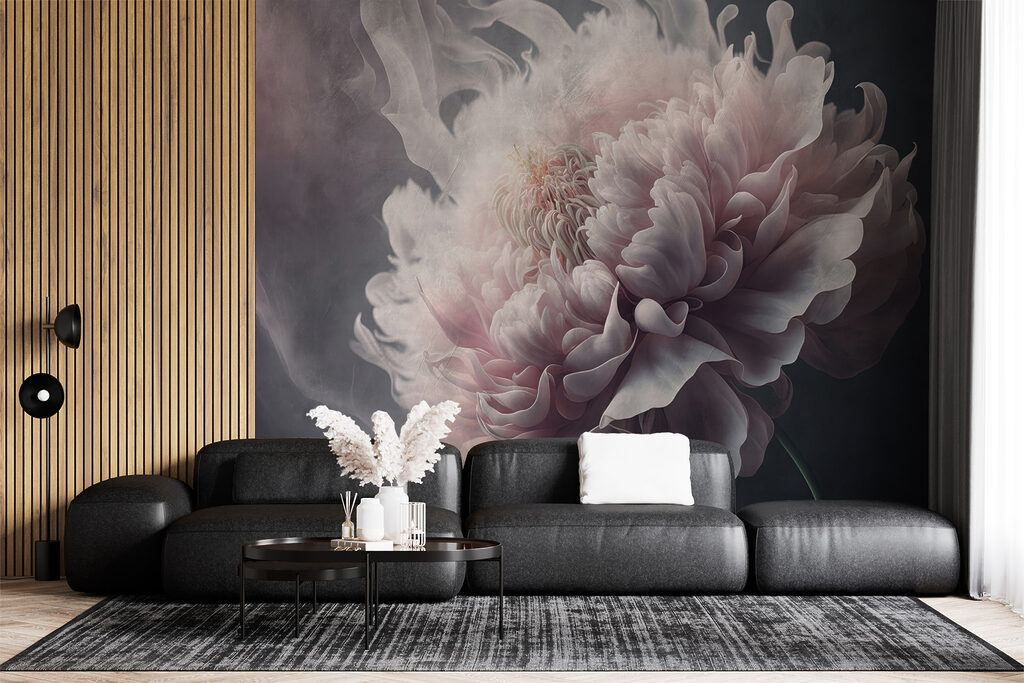 Pioenroos verdwijnt in rook — interieur 7