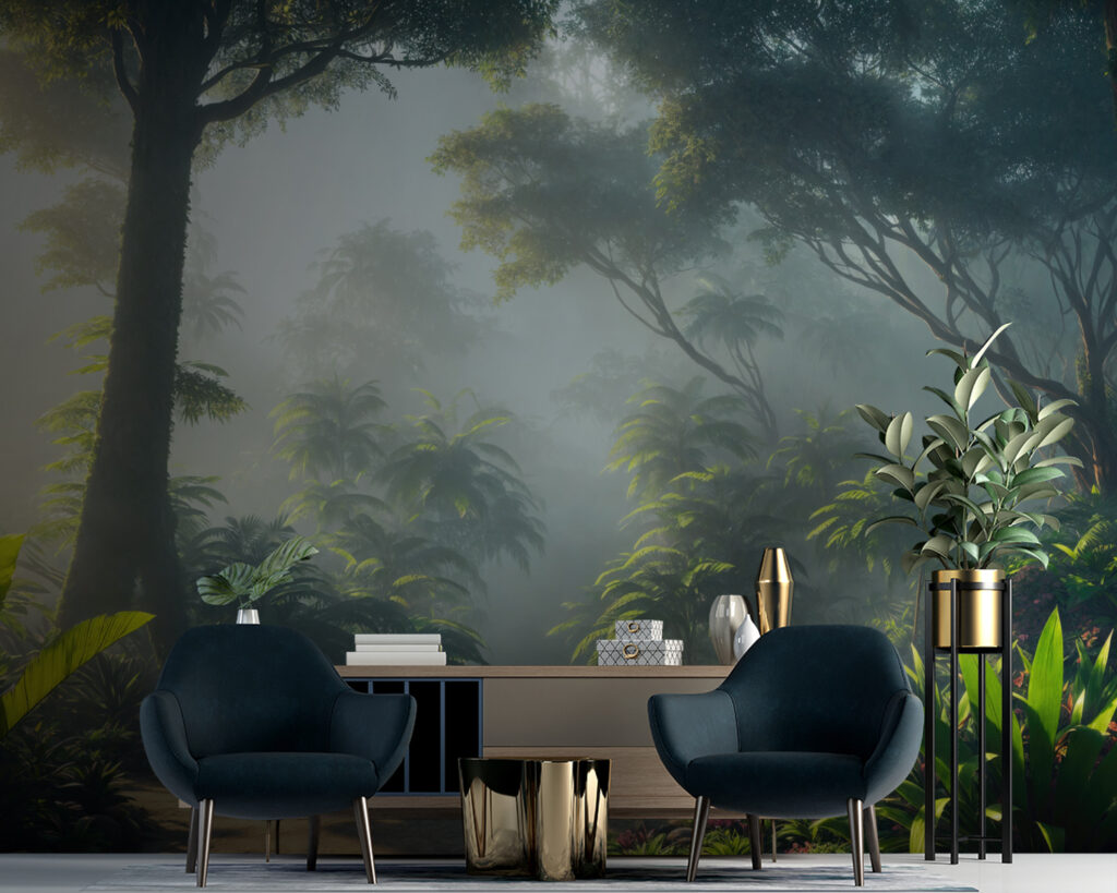 Junglepad in zacht ochtendlicht — interieur 2