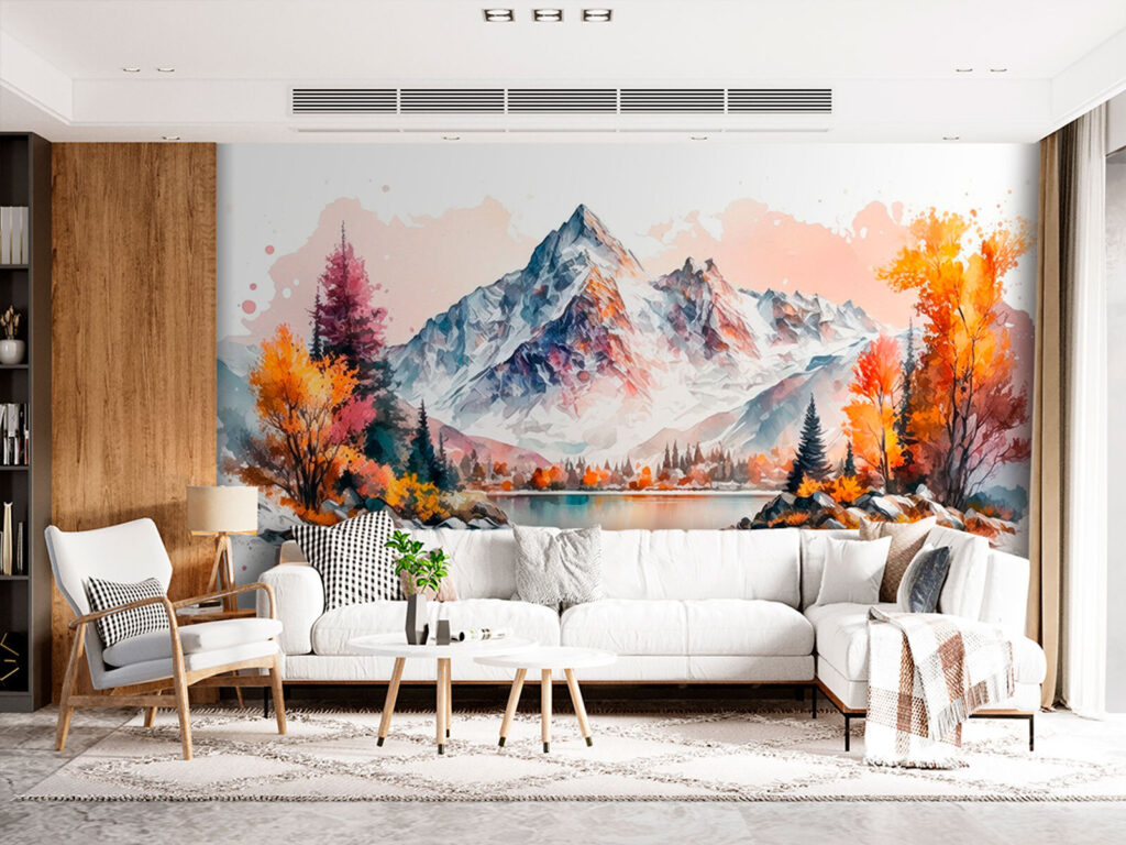 Herfstkleuren rond het bergmeer — interieur 2