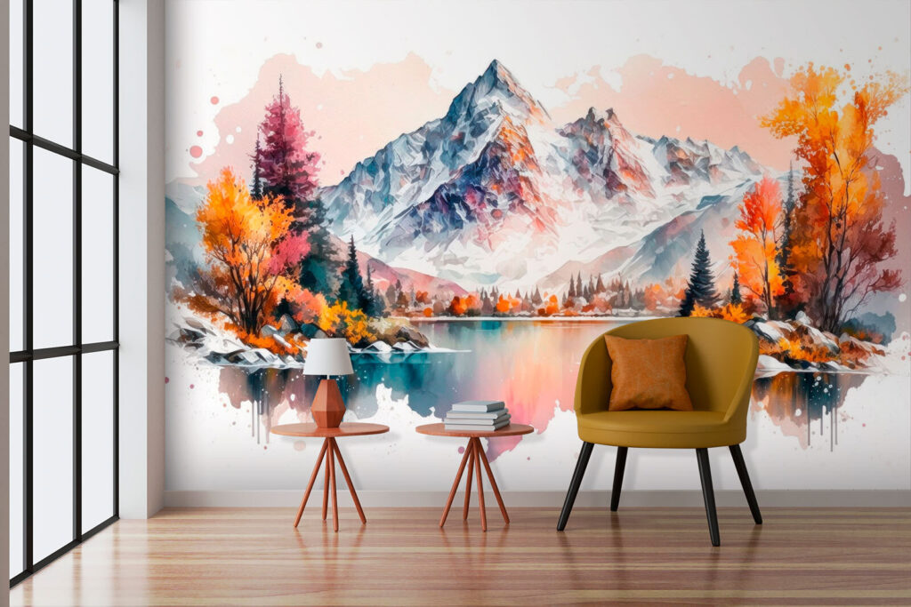 Herfstkleuren rond het bergmeer — interieur 3