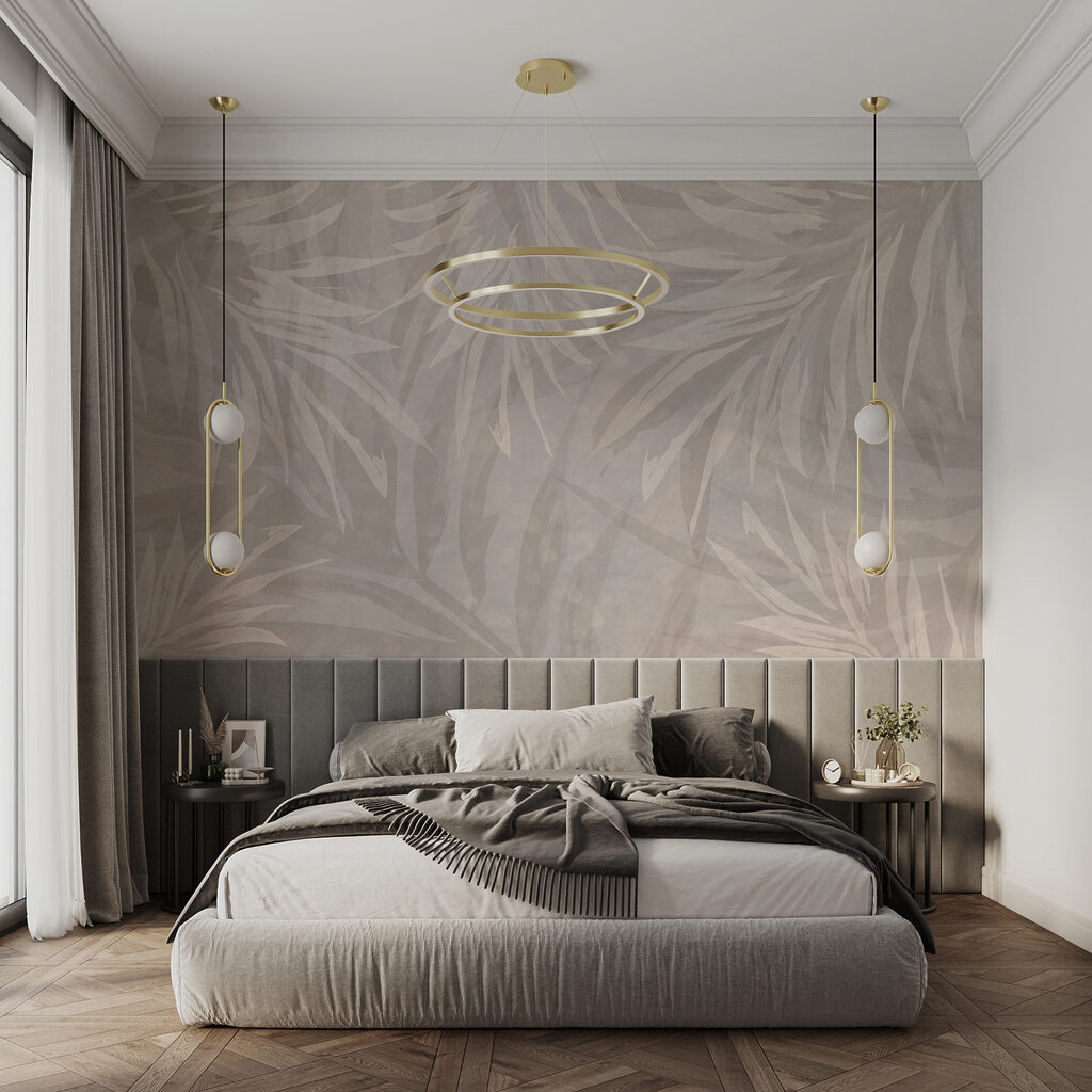 Bleke bladeren in laagjes — interieur 7