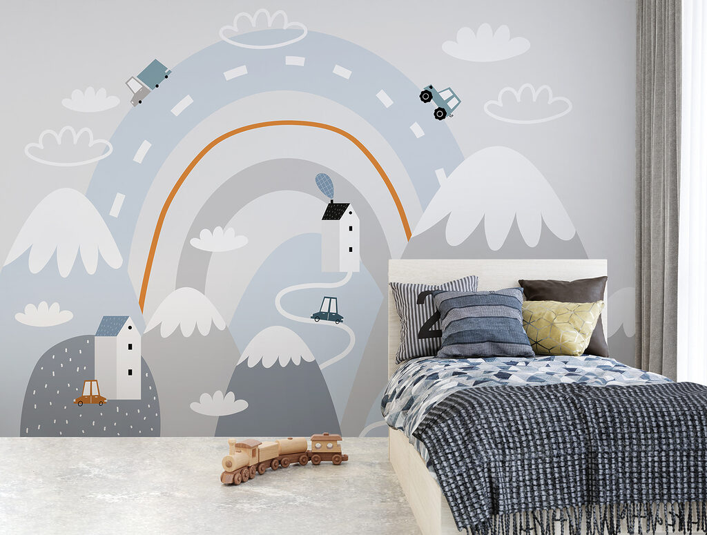 Autoweg als een regenboog — interieur 6