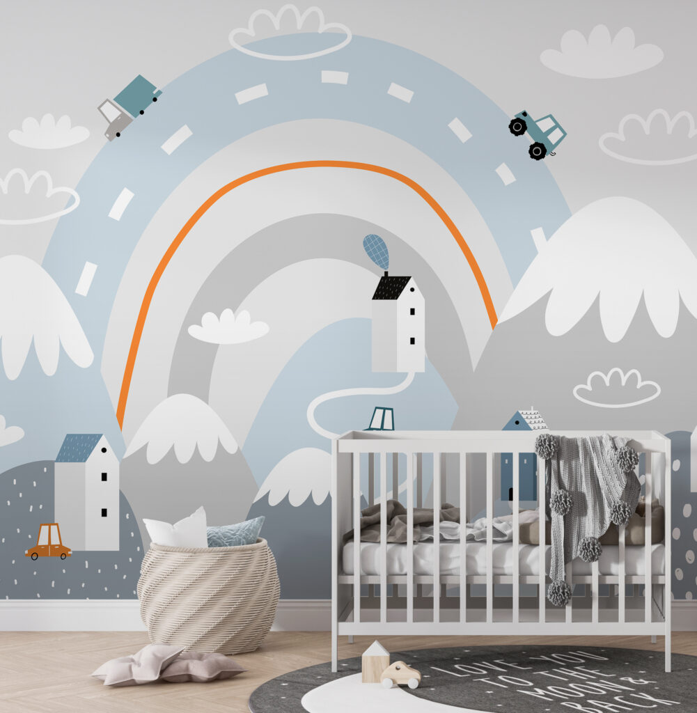 Autoweg als een regenboog — interieur 4