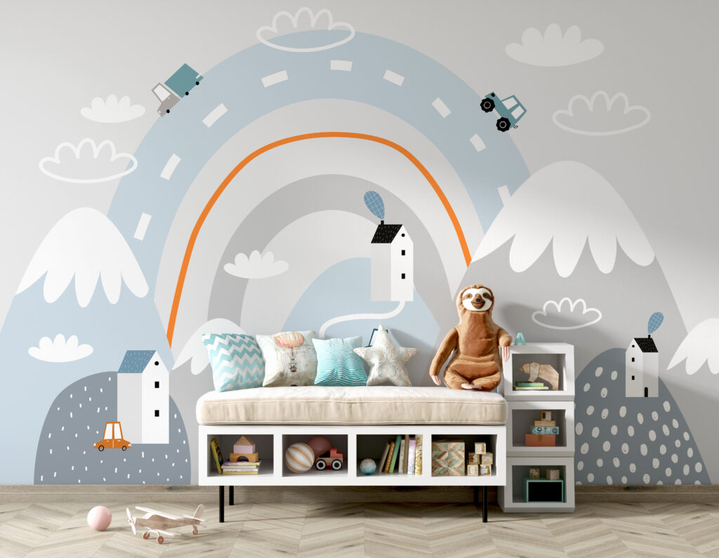 Autoweg als een regenboog — interieur 5