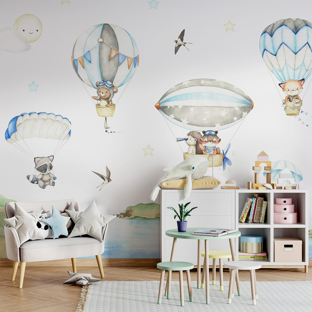 Dieren op een ballonreis — interieur 5