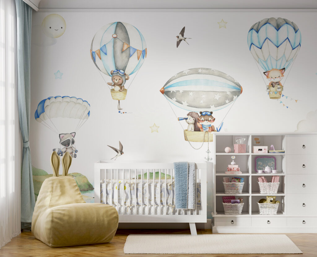 Dieren op een ballonreis — interieur 4