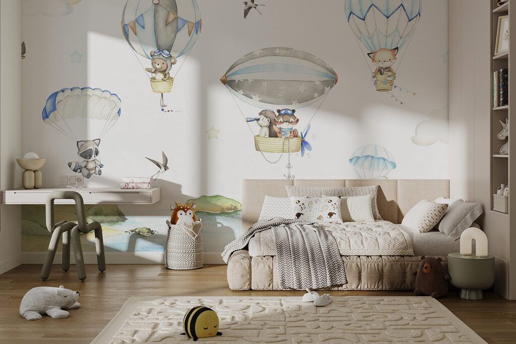 Dieren op een ballonreis — interieur 6