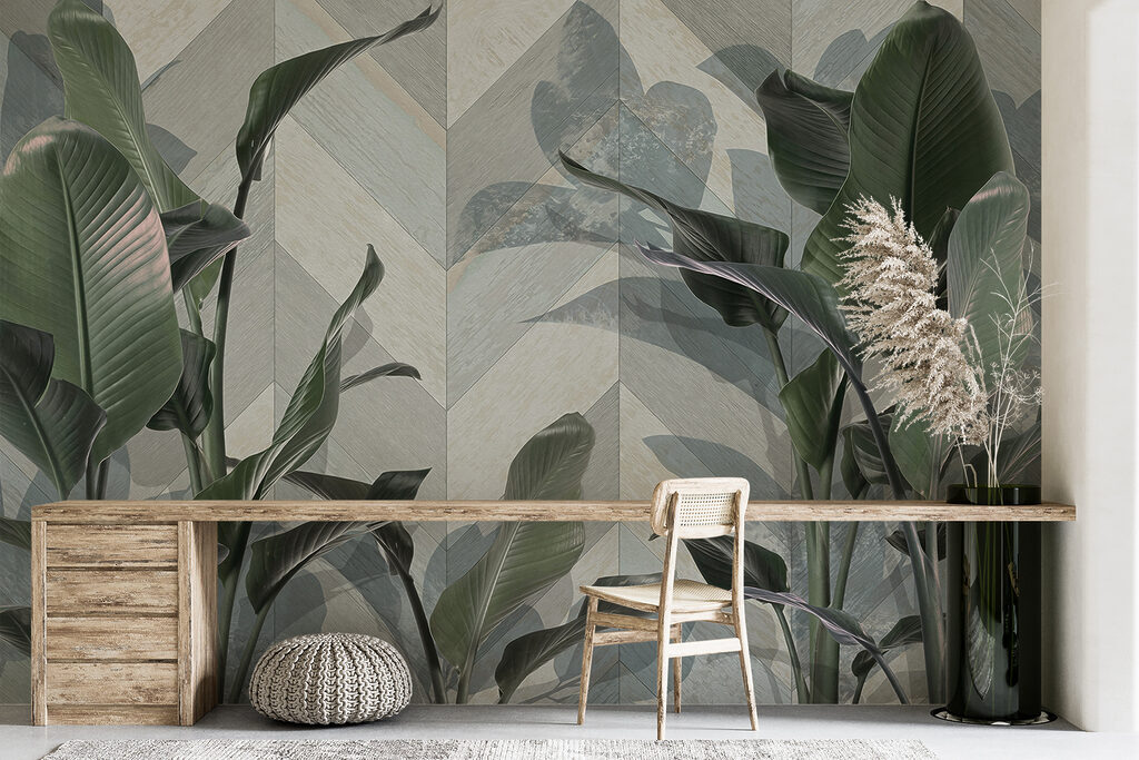 Plant met bladeren — interieur 6
