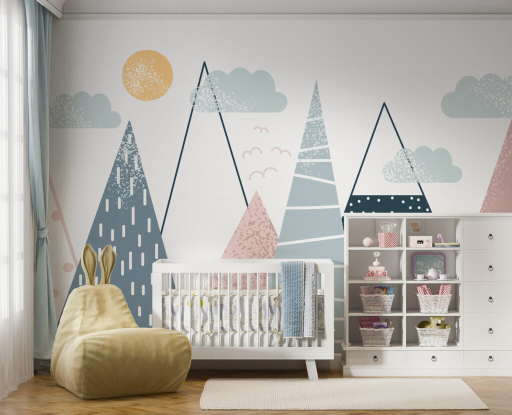 Pastelpieken met speelse patronen — interieur 4